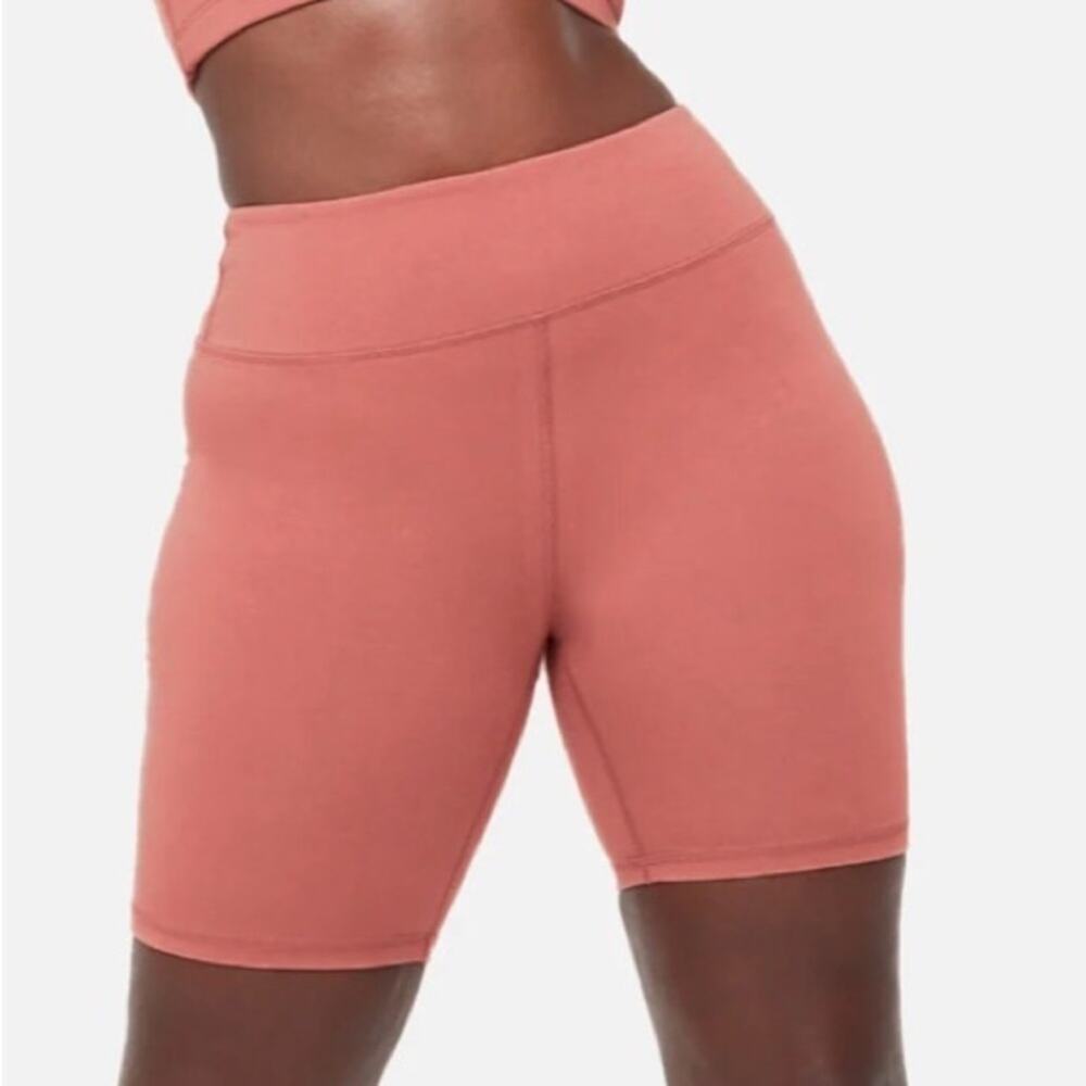 NWT MATE The Label Organic Stretch bikers shorts 1X